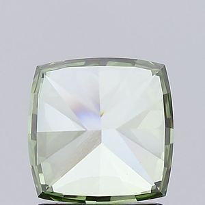 Diamant vert fantaisie cultivé en laboratoire, certifié IGI, taille coussin, diamant non monté pour la vente en gros de bijoux fins - Product Image 3