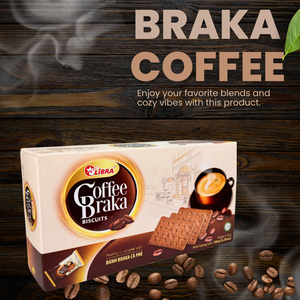 | Échantillons gratuits offerts |   Délicieux biscuits croustillants et sucrés au café BRAKA 150g ODM en vrac directement de l'usine du Vietnam - Product Image 1