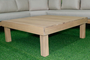 Acacia Corner Sofa Set with Solid Hardwood Frame Weather Resistant Finish Thick Cushions and Modular Design Ideal for Outdoor - Product Image 5