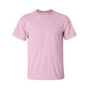 OEM Custom 100% Cotton <b>Plain</b> T Shirt for Men Plus Size Breathable Jersey High Quality Boxy Cropped <b>Tshirt</b> Embroidery Blank - Product Image 3