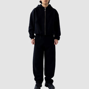 Survêtement de sport personnalisé pour fabricants, haute qualité, 100 % coton, séchage rapide, coupe-vent, grande taille, pour la gym et le fitness - Product Image 3