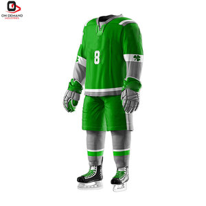 Ensemble d'uniformes de hockey sur glace de haute qualité avec logo personnalisé pour les joueurs adultes en autre matériau, service OEM - Product Image 1