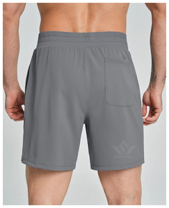 Men's Quick Dry <b>Athletic</b> Shorts Lightweight Elastic Waist Gym Running Training Sports Shorts with Side Pockets - Product Image 5