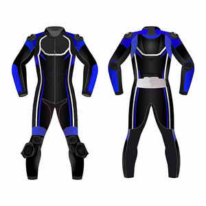 Combinaison de moto en cuir unisexe à manches longues, coupe-vent, imperméable, respirante, toutes saisons, TOPEAK SPORTS 280g, couleur personnalisée, nouveau design - Product Image 1