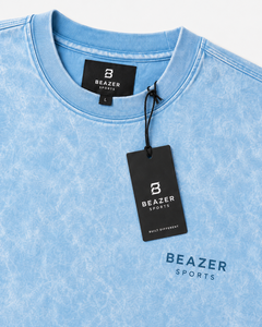 Camisetas 100% algodón con lavado ácido para hombre, nueva llegada, camiseta gris estampada de gran tamaño para hombre, manga corta, cuello redondo, ropa informal. - Product Image 6