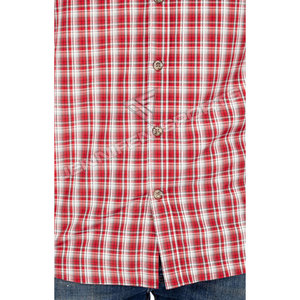 Chemise pour homme de haute qualité, style bavarois, tissu à carreaux 150 GSM, toucher doux, séchage rapide, idéale pour les voyages et les fêtes - Product Image 4
