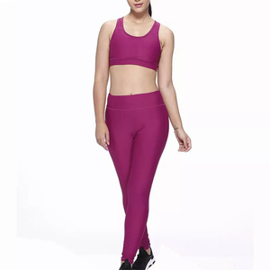 New Arrival Women's <b>Yoga</b> 2 Piece <b>Set</b> Workout High Quality Fitness Wear <b>Yoga</b> <b>Sets</b> for Women's 100% Spandex\Polyester - Product Image 2