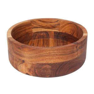 Black Walnut Salad Bowl Solid Wood Fruit Plate Nut Dried Fruit <b>Box</b> <b>Noodles</b> Food Salad Bowl - Product Image 1