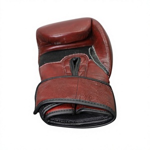 Guantes de Boxeo de Cuero de 8oz Transpirables y que Absorben la Humedad con Cordones para Hombres y Mujeres, para Kickboxing, MMA, Entrenamiento de Combate con Saco Pesado - Product Image 4