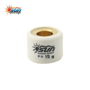 SUN Racing New 18x14 15G Weight <b>Roller</b> 6-Piece Set for BEAT Fi GY6-Extended Service Life CVT Component for Top Speed Stability - Product Image 3