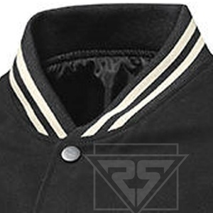 En nueva moda frotada Pu chaqueta de cuero industria pesada solapa motocicleta estilo Letterman chaqueta - Product Image 4