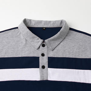 Camiseta Polo de Manga Larga 100% Algodón con Cuello Personalizado, Camiseta Polo de Secado Rápido para Hombre - Product Image 6