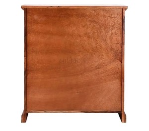 Mueble Zapatero de Madera Maciza |   Organizador de entrada con 2 cajones y puerta con persianas |   Muebles de Madera al por Mayor - Product Image 2
