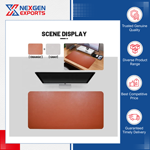 Tapis de bureau en cuir PU antidérapant et imperméable de qualité supérieure Nexgen Exports, très demandé, pour jeux vidéo, 800x400mm, durable - Product Image 6