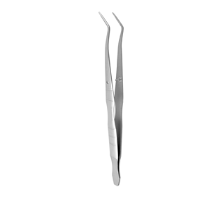 Pince dentaire en acier inoxydable pour coton et pansements, à pointe dentelée - Product Image 4