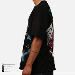 เสื้อยืดพิมพ์ลายตามสั่งขายส่ง คุณภาพสูง พิมพ์โลโก้ด้วยระบบดิจิทัล ผ้าฝ้ายเจอร์ซีย์ 100% ทรงโอเวอร์ไซส์ แขนสั้น ระบายอากาศได้ดี แฟชั่น - Product Image 2