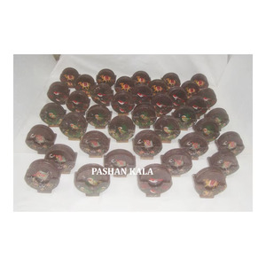 High Class Quality Soapstone Inlaid Round Shaped Tea <b>Coaster</b> <b>Set</b> For Home And Kitchen Decorations Wholesaler and Manufacturer. - Product Image 2