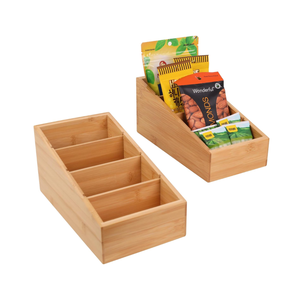 Cestas de almacenamiento ecológicas de bambú para organizar la cocina, el oficina, los cajones y la encimera. Venta al por mayor desde Vietnam. - Product Image 2