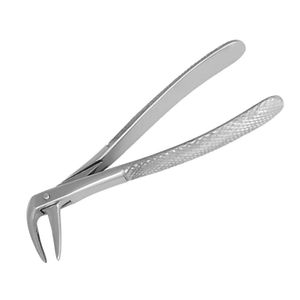 Forceps d'extraction dentaire à becs parallèles pour racines inférieures, modèle anglais, réutilisable, manuel, en acier inoxydable, kit dentaire Shuja Surgico - Product Image 5
