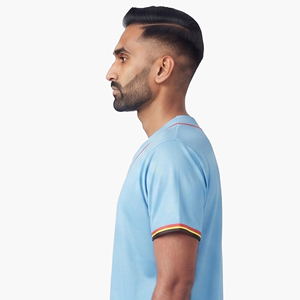 เสื้อเบสบอลผู้ชายแบบติดกระดุมเต็มตัว เสื้อเบสบอลผู้ชายแบบติดกระดุมเต็มตัว เสื้อเบสบอลผู้ชายแบบแห้งเร็วติดกระดุม - Product Image 3