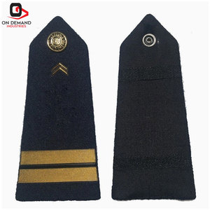 Insignias de Rango Uniformes Personalizadas de Alta Calidad, Servicio OEM, Directo de Fábrica, MOQ Bajo, Bordado Premium, Material Duradero - Product Image 2