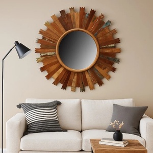 Premium Turquoise <b>Vanity</b> Mirror for <b>Bedroom</b> Handcrafted Inspired Frame with Elegant Reflective Beauty - Product Image 6