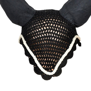 Cache-oreilles et voile anti-mouches en polyester personnalisables de haute qualité pour chevaux, avec service OEM/ODM, vente en gros - Product Image 6
