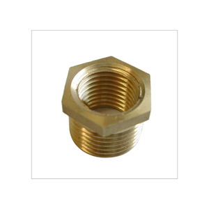 Conector Hexagonal Reductor de Latón Resistente a la Corrosión, Accesorio de Tubería de Precisión para Uso Comercial e Industrial - Product Image 4
