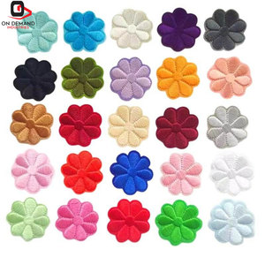 Patchs décoratifs 3D brodés tissés de haute qualité à coudre, couleurs personnalisées, design sur mesure, coutures colorées, tendance - Product Image 1