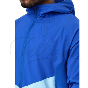 Wholesale High Quality Plain Men Windbreaker <b>Jacket</b> and <b>Short</b> Set Custom Tracksuit With Custom Design sets 2026 - Product Image 4