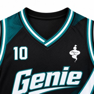 Ensemble de maillot et short de basket-ball pour hommes, vêtements de sport athlétiques, respirants, légers, pour l'entraînement en équipe, la compétition, les jeux et les entraînements - Product Image 5