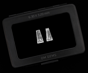 OM GEMS Diamante Cultivado en Laboratorio Certificado por IGI, Corte Baguette Cónico, Color E,F, Claridad VVS-VS, 0.6 Ct, para Joyería, Diamante Cultivado en Laboratorio al por Mayor - Product Image 6