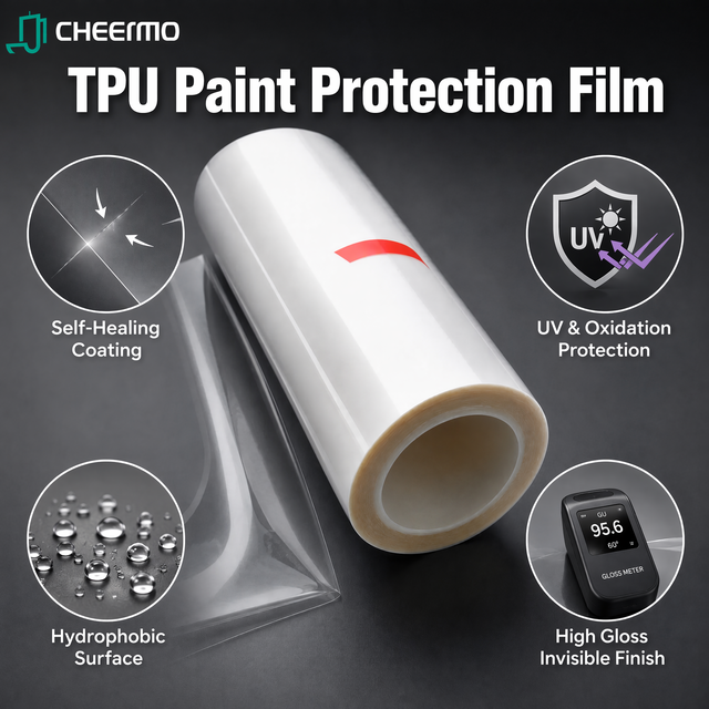 Factory Supply TPU Paint Protection Film, Clear Car PPF, Self Healing Anti Scratch Anti Yellowing Protective Film