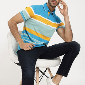 เสื้อโปโลคุณภาพสูงแบบเรียบง่าย สไตล์ลำลอง สำหรับกอล์ฟ ปักโลโก้ได้ตามต้องการ รุ่นใหม่ล่าสุด เสื้อโปโลสำหรับผู้ชาย ผ้าฝ้าย ไซส์ใหญ่ - Product Image 5