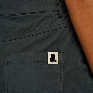 Mid Waist Women's Eco-Friendly Cargo Shorts Polyester Canvas Solid Color Pocket Design <b>Button</b> Fly Casual Regular Fit Stonewashed - Product Image 6
