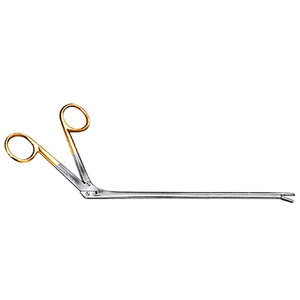 เครื่องมือผ่าตัดคุณภาพสูง JACKBILLY แบบแมนนวล ขนาด 6 นิ้ว ตรง 4x10 มม. สำหรับตัดแผ่นดิสก์ระหว่างกระดูกสันหลัง Schlesinger ทำจากสแตนเลส - Product Image 2