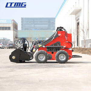 LTMG Wheel <span class=keywords><strong>Loader</strong></span> Mini Skid Steer 260kg Compact <span class=keywords><strong>Loader</strong></span> dengan Lampiran Peniup Salju - Product Image 2