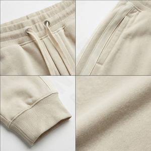 Pantalon de survêtement jambe droite pantalon de survêtement taille moyenne coton Spandex respirant taille élastique pantalon évasé décontracté pour hommes - Product Image 4