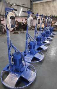 High Speed Motorized Concrete Power Trowel Cum Floater SVF-900E <b>Walk</b>-Behind <b>Machine</b> for Professional Flooring Polishing - Product Image 5