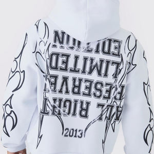 Sudadera con Capucha Estampada Premium, Producción en Fábrica ODM, Sudadera con Capucha Gráfica de Buena Calidad, Nueva Llegada, Exportación al por Mayor de Ropa - Product Image 4