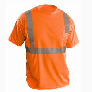 Camiseta de Alta Visibilidad Reflectante, Camiseta de Seguridad, Ropa de Trabajo, Camiseta Transpirable, Fabricante de Ropa Industrial, Camiseta de Alta Visibilidad - Product Image 3
