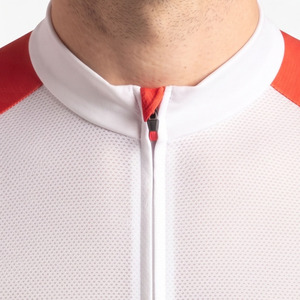 Maillot de cyclisme en mesh pour homme, qualité supérieure, maillot de vélo de route à fermeture éclair intégrale pour homme, maillot de cyclisme léger en mesh pour homme, été - Product Image 4