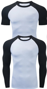 T-shirts de compression tricotés pour hommes, très tendance et très demandés, 100 % coton respirant, style vintage, nouvelle arrivée - Product Image 6