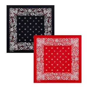 Custom Cotton Premium Quality 22 Inch Square Printed Design Bandana Square <b>Scarf</b> Headwear Ethnic Bandana Custom Printed Bandana - Product Image 1
