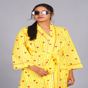 Kimono en coton floral de qualité supérieure, imprimé indien, vêtements de détente, robe d'été douce et respirante, prix de gros - Product Image 2