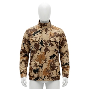 OEM Wholesale Custom <b>Men's</b> Camouflage Hunting <b>Jacket</b>, Winter Warm Softshell Fleece Hooded Outdoor Shooting <b>Jacket</b> - Product Image 2