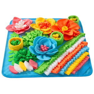Dog Sniffing Pad Foraging <b>Mat</b> for Cats <b>Small</b> Animals Feeding Puzzle Interactive Toy Smell Training Pet Olfactory Snuffle <b>Mat</b> - Product Image 2