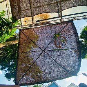 COCO ECO BRAND <b>Coconut</b> Fiber Sunshade Sail-Garden Shade with Hook & Hanging Mat - Product Image 2