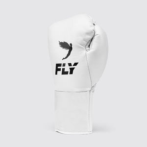 Guantes de Boxeo Blancos Personalizados de Cuero Vacuno Genuino de Alta Calidad OEM para Entrenamiento de Boxeo y Gimnasio - Product Image 2