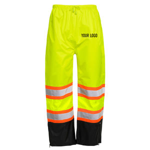 Chaleco de Seguridad Personalizado de Alta Visibilidad, Reflectante, para Invierno, Trabajo de Construcción, con Luces LED, Impermeable, con Bolsillos para Carga - Product Image 1